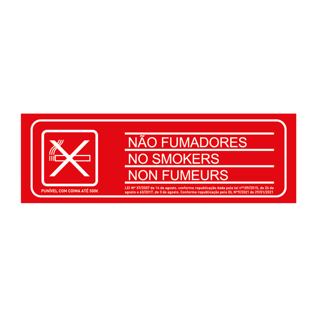 Autocolantes Proibido Fumar