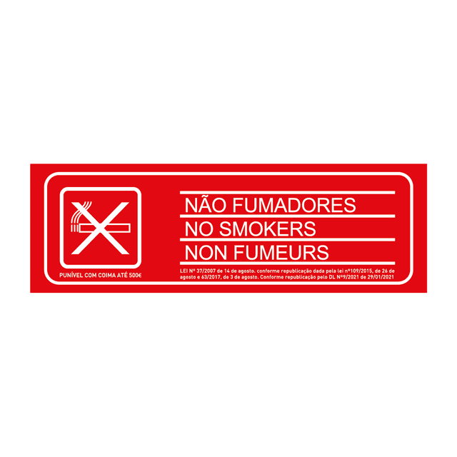Autocolantes Proibido Fumar
