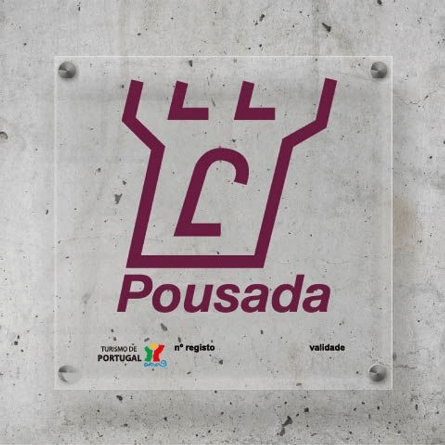 Placa Pousada Edifício Monumento Nacional ou Interesse Público